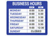Garvey Business Hours Kit